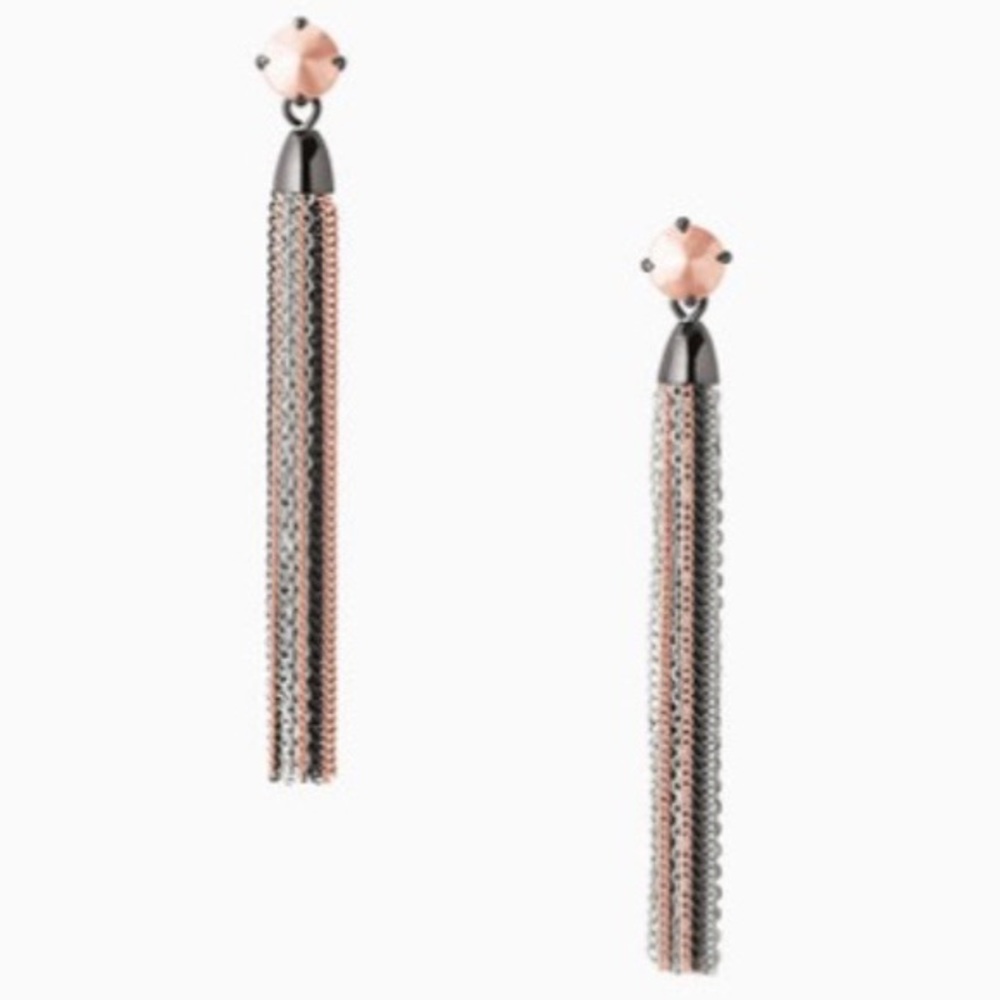 Stella & Dot Fringe Tassel Earrings